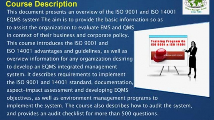 ISO 9001 14001 Auditor Training