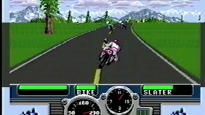 Classic Game Room : ROAD RASH 1 for Sega Genesis / Mega Drive review