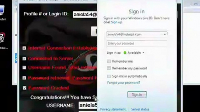 Free Hotmail Accounts Password Hacking Software 2012 Recovery Hotmail Password