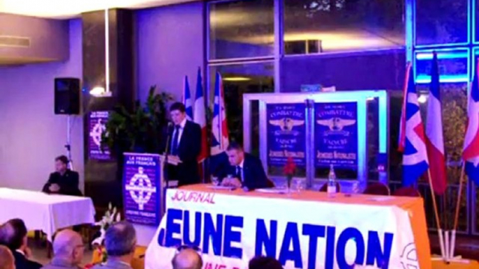 Alexandre Gabriac - Jeunesses Nationalistes (XIVe Forum de la Nation)