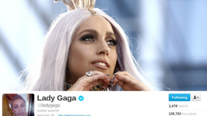 Lady Gaga Continues To Rule Twitter - Hollywood Hot