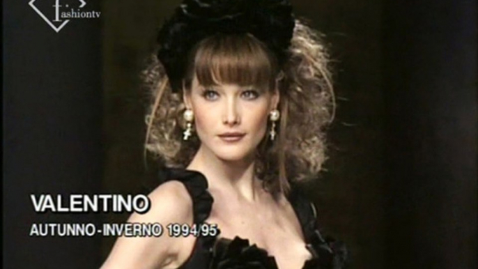 Valentino Fall 1994 Show ft Claudia Schiffer | FashionTV