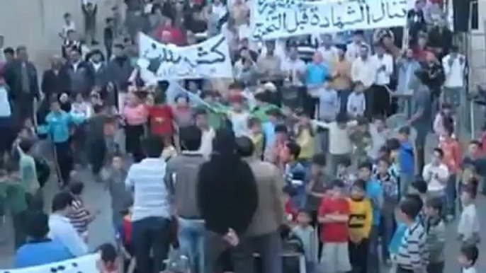 فري برس ريف حلب تل رفعت حاشدة نصرة للمدن المنكوبة2012 5 9  ج2 Aleppo