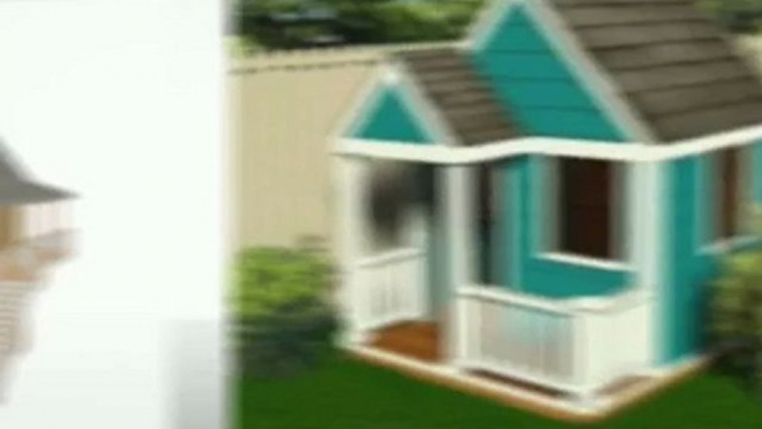 Build an Outdoor Playhouse - 2-Story Playhouse Plans