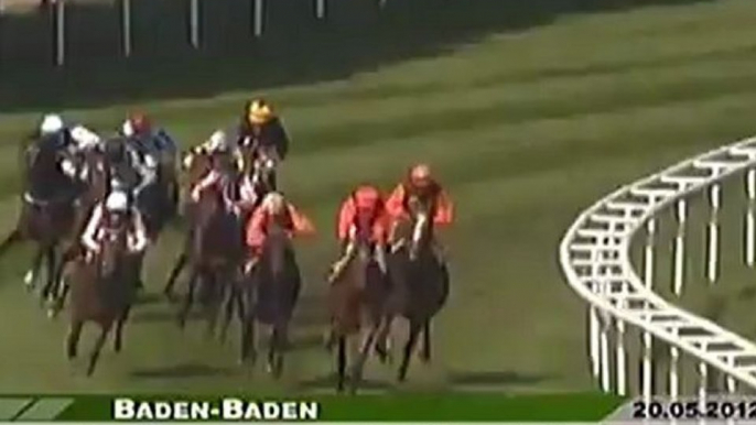 20.05.2012 Baden-Baden 6.Rennen Grosser Preis Der Badischen Unternehmer 2012 - Gruppe 2 2.200 m Winner: Danedream