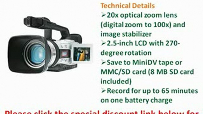 [REVIEW] Canon GL2 MiniDV Digital Camcorder w20x Optical Zoom