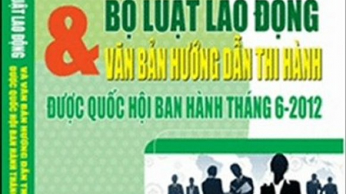 Bộ luật lao động Việt - Hoa 2012 và Biểu thuế xuất nhập khẩu 2012 mới nhất