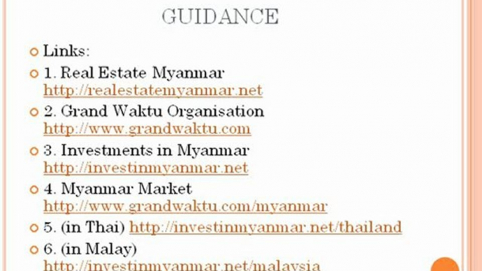 Legal Services in Myanmar