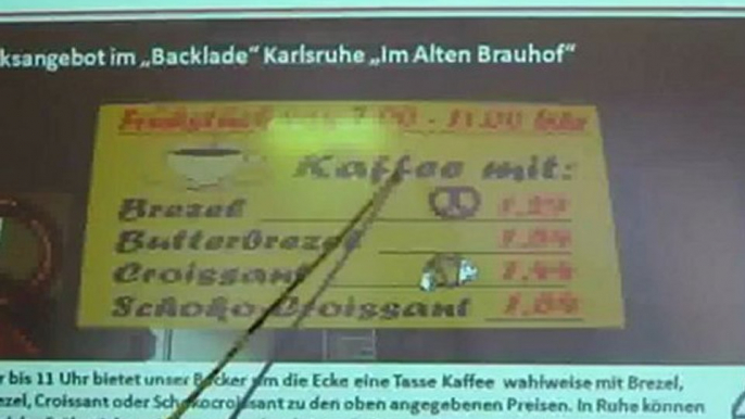 Deutsch lernen A1 Kap03 beim Bäcker / in der Bäckerei