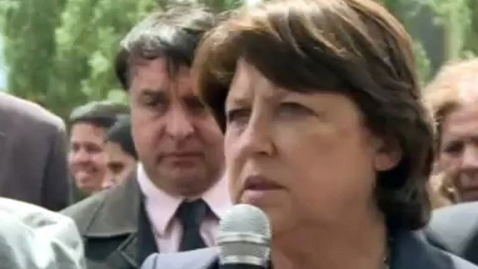 Martine Aubry en Meurthe-et-Moselle pour soutenir Dominique Potier