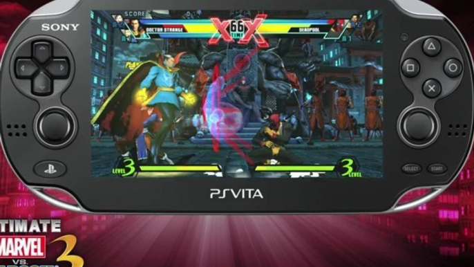 ULTIMATE MARVEL VS. CAPCOM 3 PlayStation Vita Gameplay Trailer #2