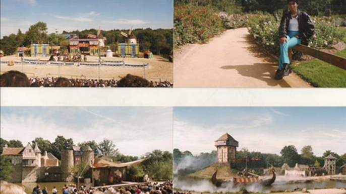 La poetesse Nathy Ebriet au Puy du Fou 85590 Les Epesses France