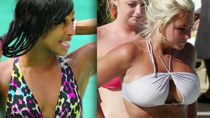 Billie Faiers and Alexandra Burke Show Off Their Bikini Bodies