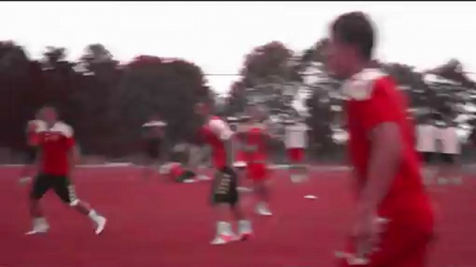 Julien Toudic à l'entrainement