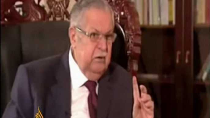 Al Jazeera speaks to Iraqi President Jalal Talabani