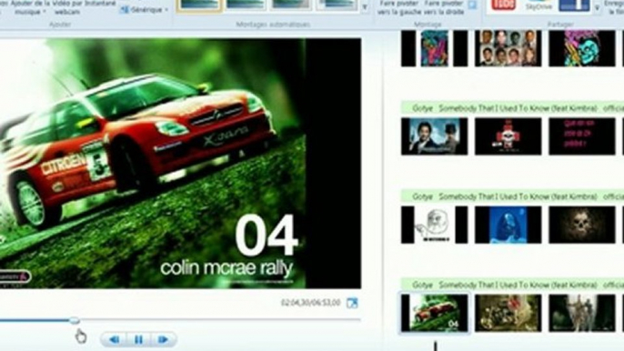 Tuto pour les Noob !! : Outils Windows 7 => Windows Movie Maker