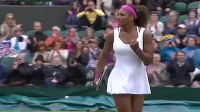 WIMBLEDON 2012 - 8ème de Finales - Simples Dames