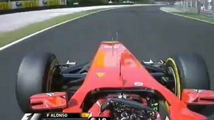 F1 2011 GP Italia Onboard Salida Onboard | F1 2011 Italian GP Start Onboard [HD] Engine Sounds