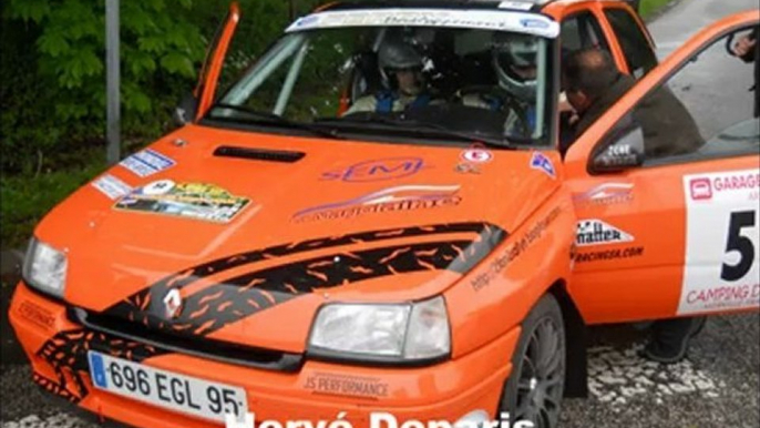 F.BOS E.LAPERSONNE Clio Williams F2000 14 Rallye MEZIDON 2012 ES 4 caméra embarquée