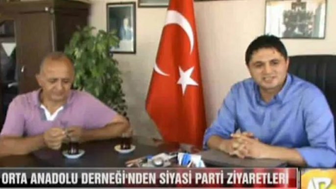 Orta Anadolu Derneği'nden Siyasi Parti Ziyaretleri