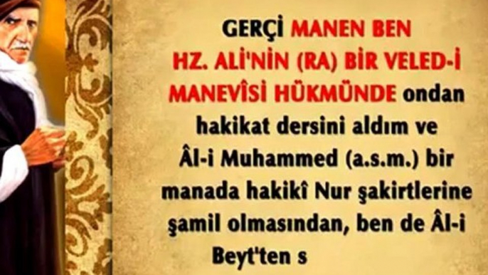 MEHMET ALİ KAYA'YA CEVAP - 17 (BEDİÜZZAMAN SAİD NURSİ SEYYİD DEĞİLDİ) -