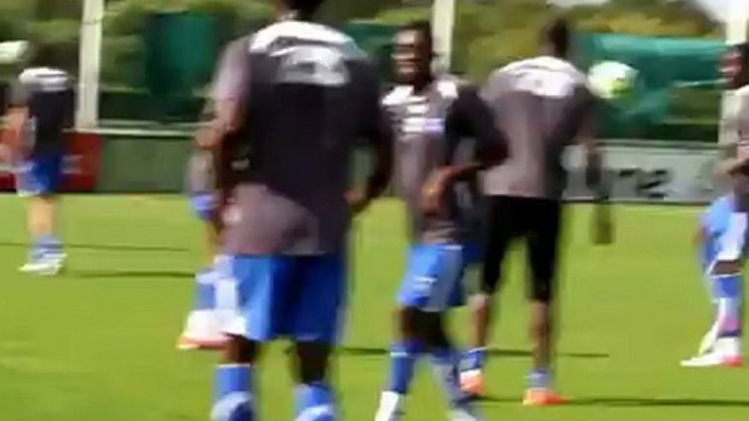 AJ Auxerre : entrainement du 19 juillet 2012