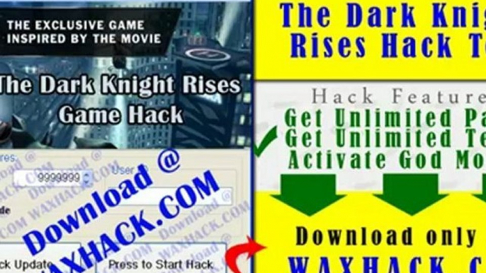 The Dark Knight Rises Cheat (Premium Version The Dark Knight Rises Android Cheat V1.021)