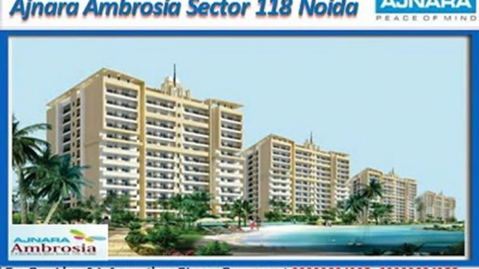 Ajnara Ambrosia Noida @ +919999684905, Ajnara New Project Noida, Ajnara Ambrosia Sector 118 Noida