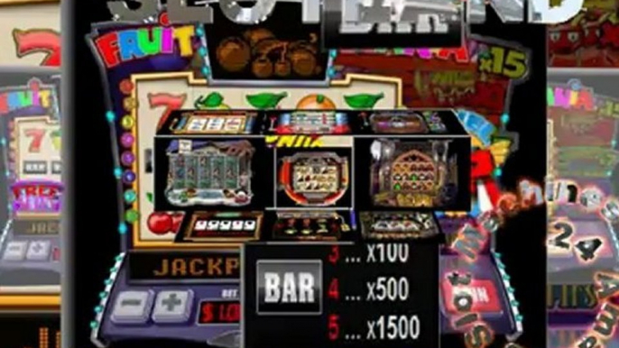 Slotland Online Slot Casino and their 24 Unique Slot Machine Games