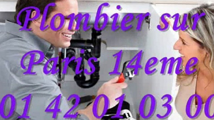 Plombier Paris 14eme 01 40 18 40 40 plomberie 75014