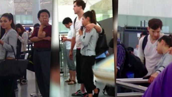 Ashton Kutcher and Mila Kunis Jet To Bali Together