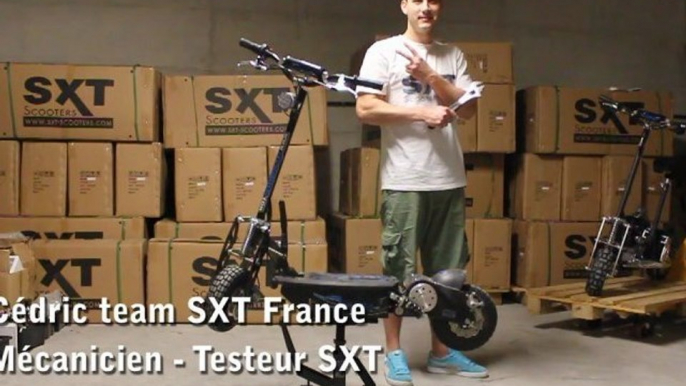 Trottinette electrique / SXT / tutoriel technique Chaîne / trottinettes electriques