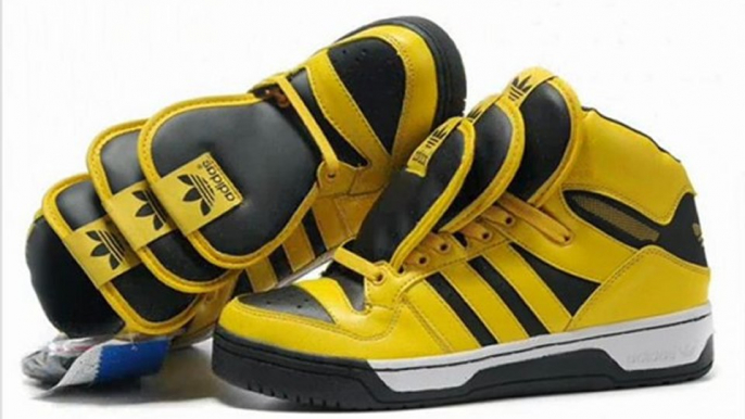 Jeremy has brought back the over-the-top Adidas Jeremy Scott 3 Tongue