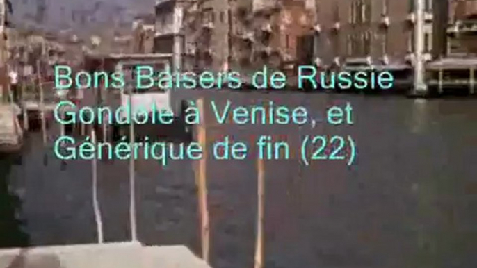 James Bond - Bons Baisers de Russie - Rosa Klebb, tente d'assassiner Bond (21)