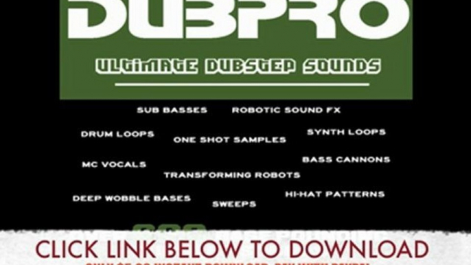 Dubstep Samples-Samples For Dubstep-dubstep Sample Pack