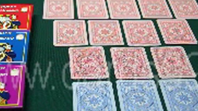 Cartes marquées：modiano-texas hold'em Cartes marquées