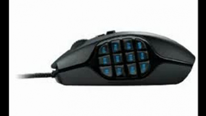 Logitech G600 MMO Gaming Mouse, Black (910-002864)