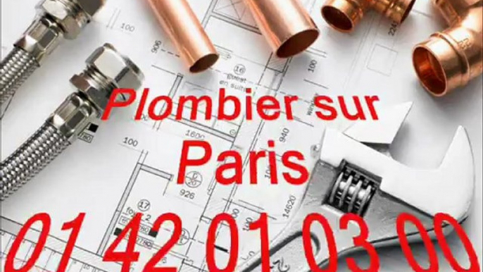 Plombier pas cher Paris 01 40 18 40 40  Plomberie plombier 75