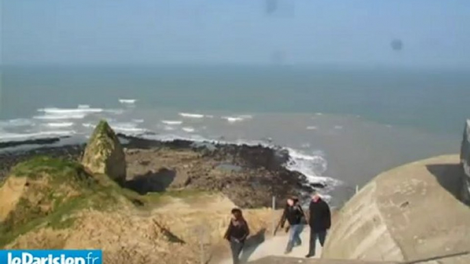 Visite du blockhaus de la pointe du Hoc