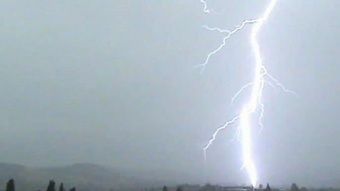 Défilé d'orages en Creuse le 29 août 2012