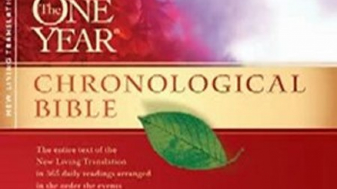 Christian Book Review: The One Year Chronological Bible NLT (One Year Bible: Nlt) by Tyndale