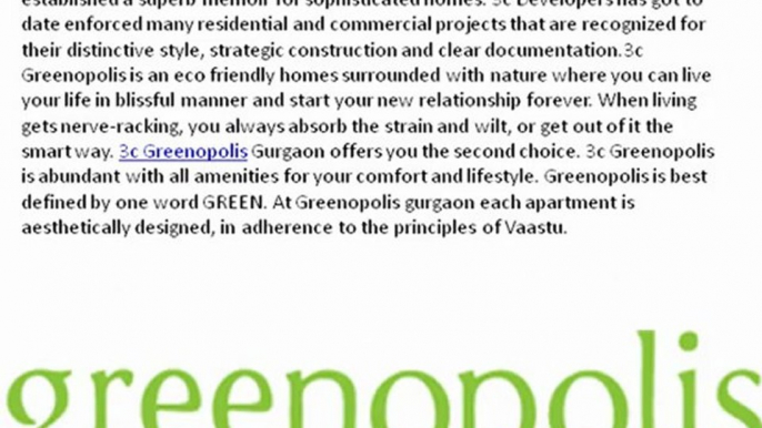 9910007460,9910002540 , 9811004272 3c greenopolis sector 89 gurgaon