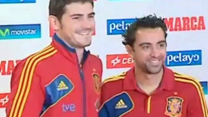 Deportes / Fútbol; Iker y Xavi obtienen el Premio Príncipe de Asturias de los Deportes 2012