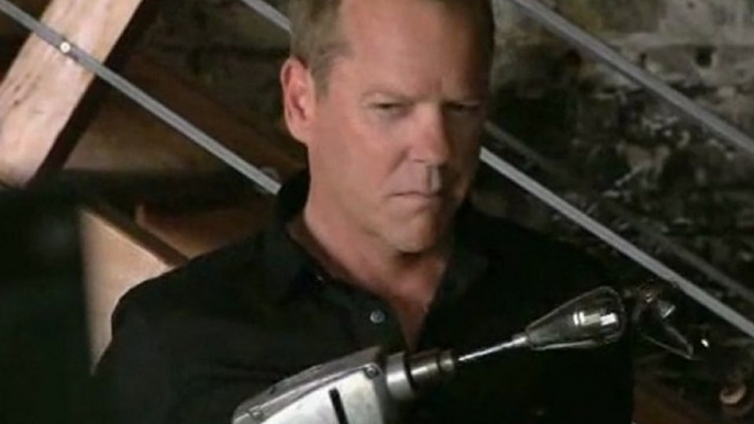 Kiefer Sutherland tournage de la pub Acer