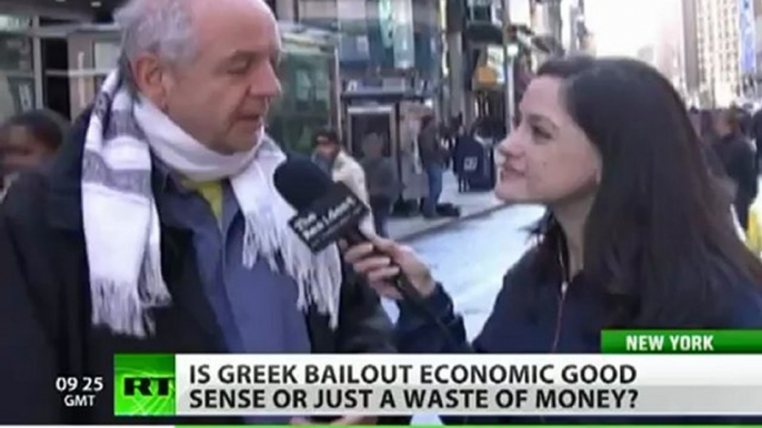 Greek Bailout: Good sense or waste of money?