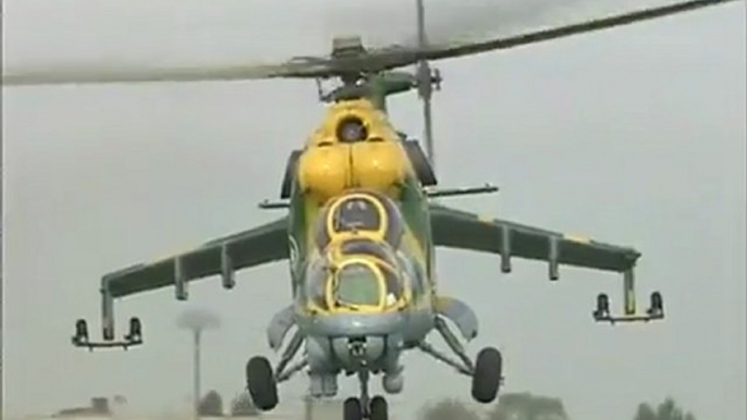 Hélicoptère d'attaque Mi-35