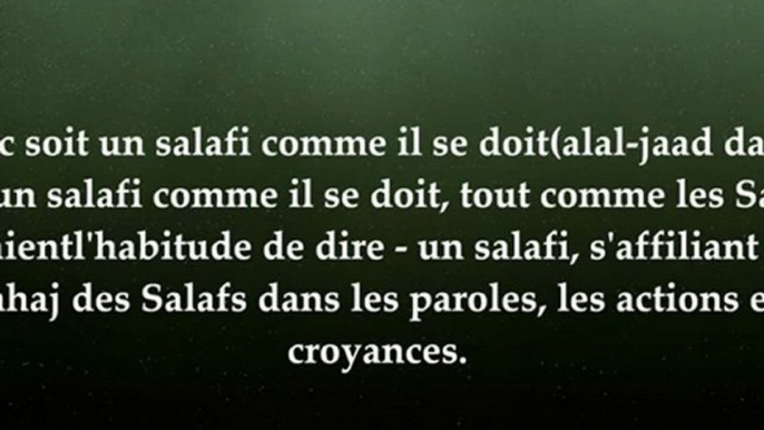 je suis sunnite et je ne suis pas salafi - cheikh as Souheymi - Vidéo Dailymotion