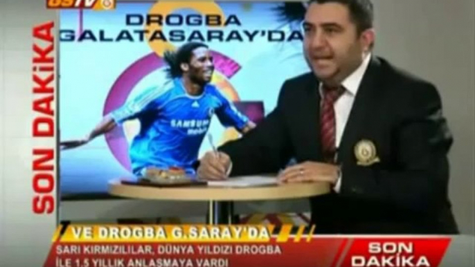 Drogba Gelmeden Golünü Attı - 66. Dakika Gol Didier Drogba - GS TV Ali Ferahbot