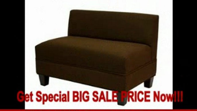 SPECIAL DISCOUNT Makenzie Full Loveseat in Chocolate