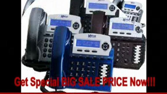 X16 Small Office Digital Phone System Bundle with 8 Phones Titanium Metallic (XB-2022-28TM)